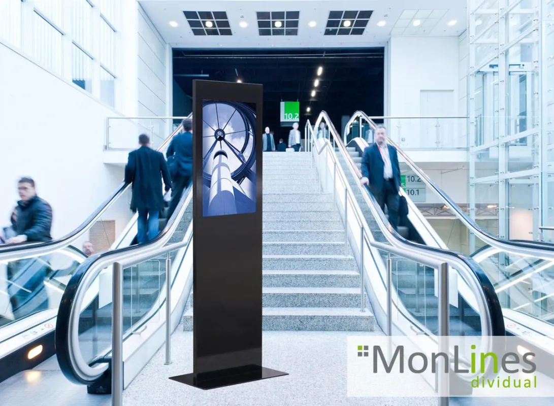 MonLines MDS001 Design Display Stele - Messestand