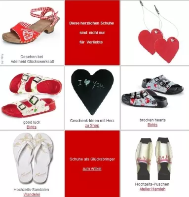 Bild: Schuhe als Glücksbringer