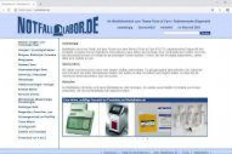 Bild: Laborportal Notfalllabor.de startet neue Version
