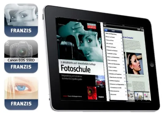 Bild: Franzis Fotografie-Apps für iPad auf Erfolgskurs