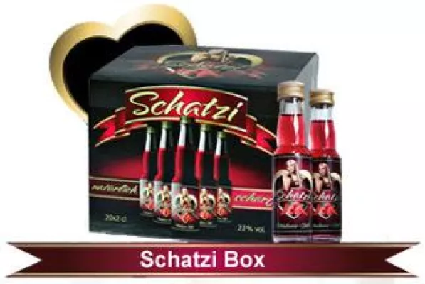 Bild: Schatzi Schnaps ist der neue Partyschnaps in der Geschmacksrichtung Himbeere und Chili