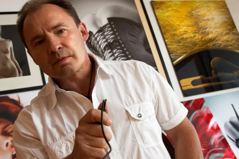 Jo Graetz bei der World of Art in Berlin Bild: Jo Graetz bei der World of Art in Berlin