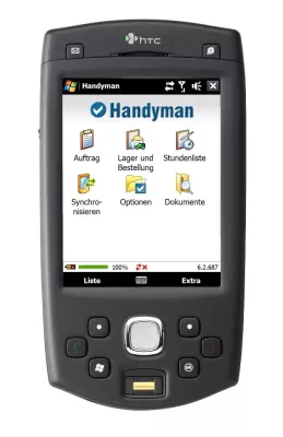 Bild: Handyman - Mobile Standardsoftware für Service-Techniker mit Standardschnittstelle zu Navision und Axapta