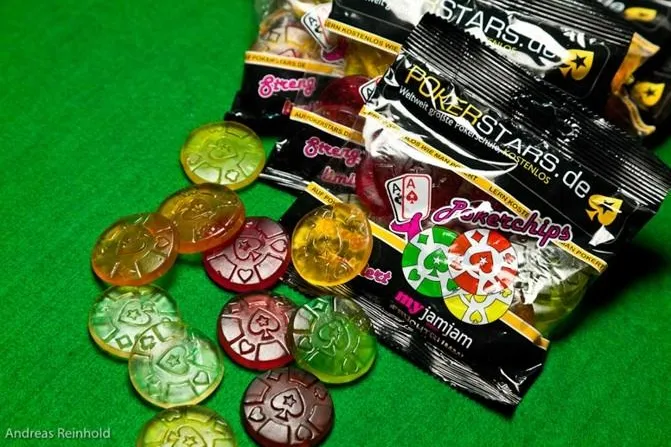 Ab sofort erhältlich: Fruchtgummi-Pokerchips hergestellt von HARIBO Bild: Ab sofort erhältlich: Fruchtgummi-Pokerchips hergestellt von HARIBO