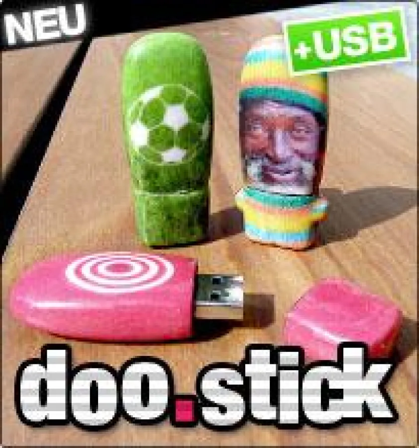 frei gestaltbare USB-Sticks