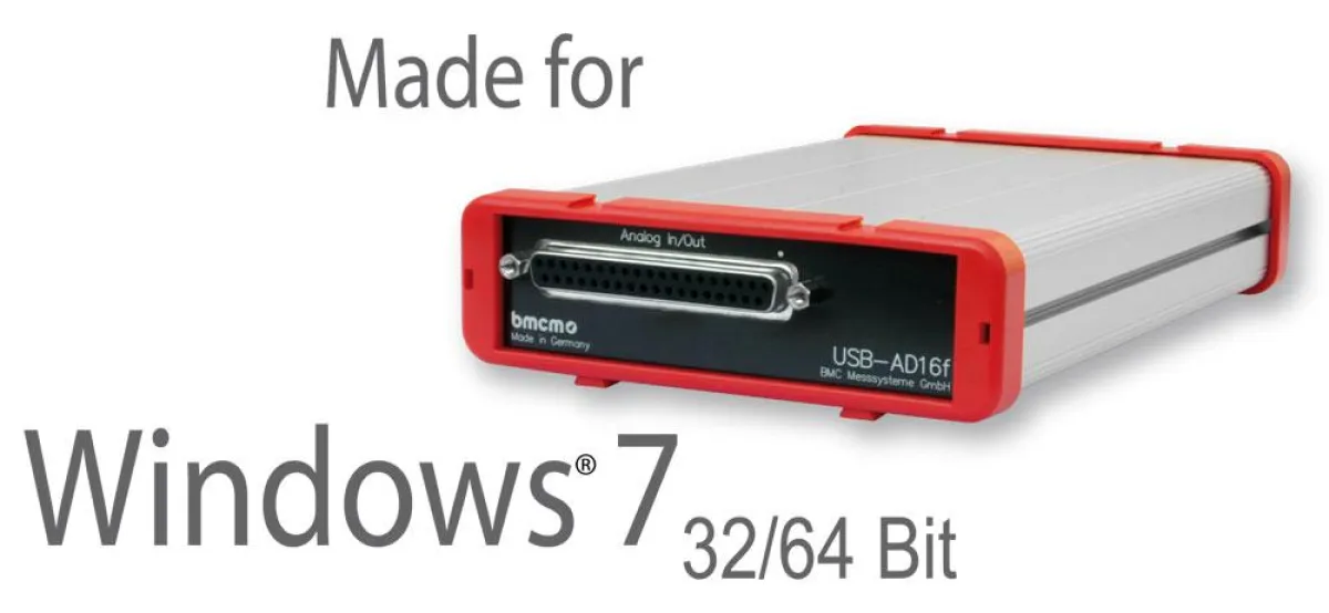 Messtechnik von BMC Messsysteme GmbH (bmcm) für Windows 7