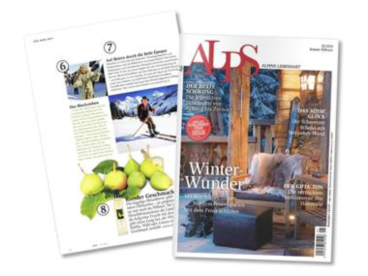 STEIRER MADL Hirschbirnenessig in ALPS, das Magazin für alpine Lebensart.