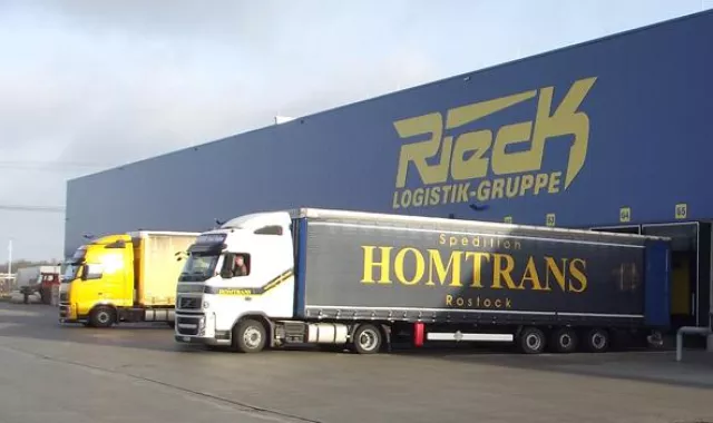 Rieck: Mit HOMTRANS stark in Rostock Bild: Rieck: Mit HOMTRANS stark in Rostock