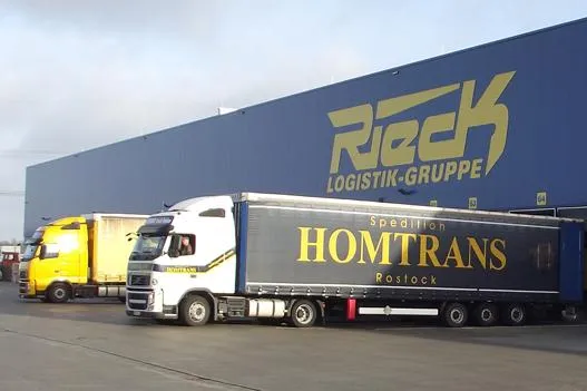 Rieck: Mit HOMTRANS stark in Rostock Bild: Rieck: Mit HOMTRANS stark in Rostock