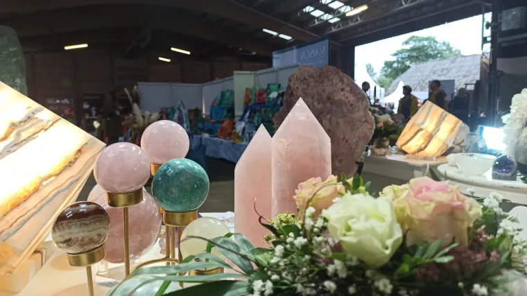 Bild: Lifestyle: Dekorative Mineralien im Interieur