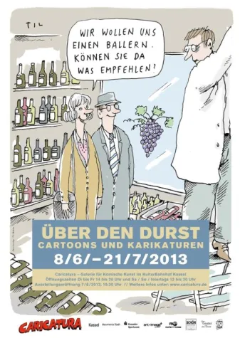 Über den Durst – Cartoons und Karikaturen Bild: Über den Durst – Cartoons und Karikaturen