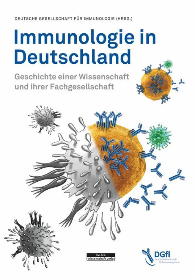 Titelansicht der DGfI-Festschrift „Immunologie in Deutschland - Geschichte einer Wissenschaft und ihrer Fachgesellschaft