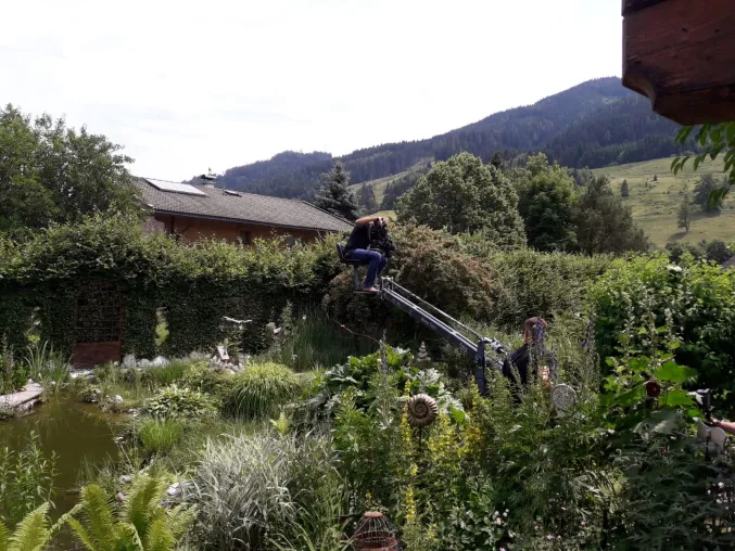 ORF und 3sat berichten in der Sendung "Natur im Garten" über Garten des Kreativ Laden Leogang Bild: ORF und 3sat berichten in der Sendung "Natur im Garten" über Garten des Kreativ Laden Leogang