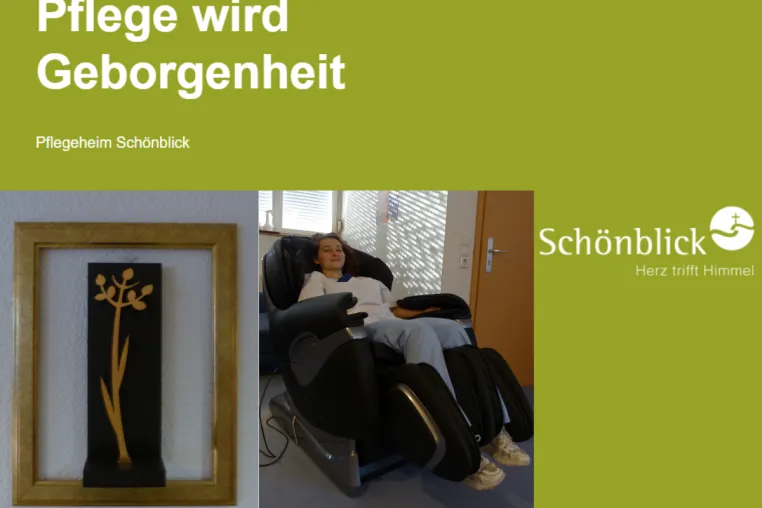Für die guten Taten von Pflegepersonal: Massagesessel sorgt für kurze Auszeit Bild: Für die guten Taten von Pflegepersonal: Massagesessel sorgt für kurze Auszeit