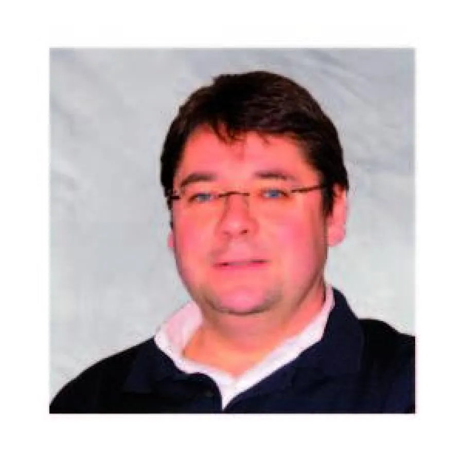 Diplom-Psychologe Marian Cebulla stellt verschiedene Modelle zu Stressprävention und -management vor.