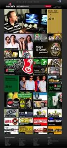 Bild: coma AG gibt der Beck’s Website ein neues Gesicht