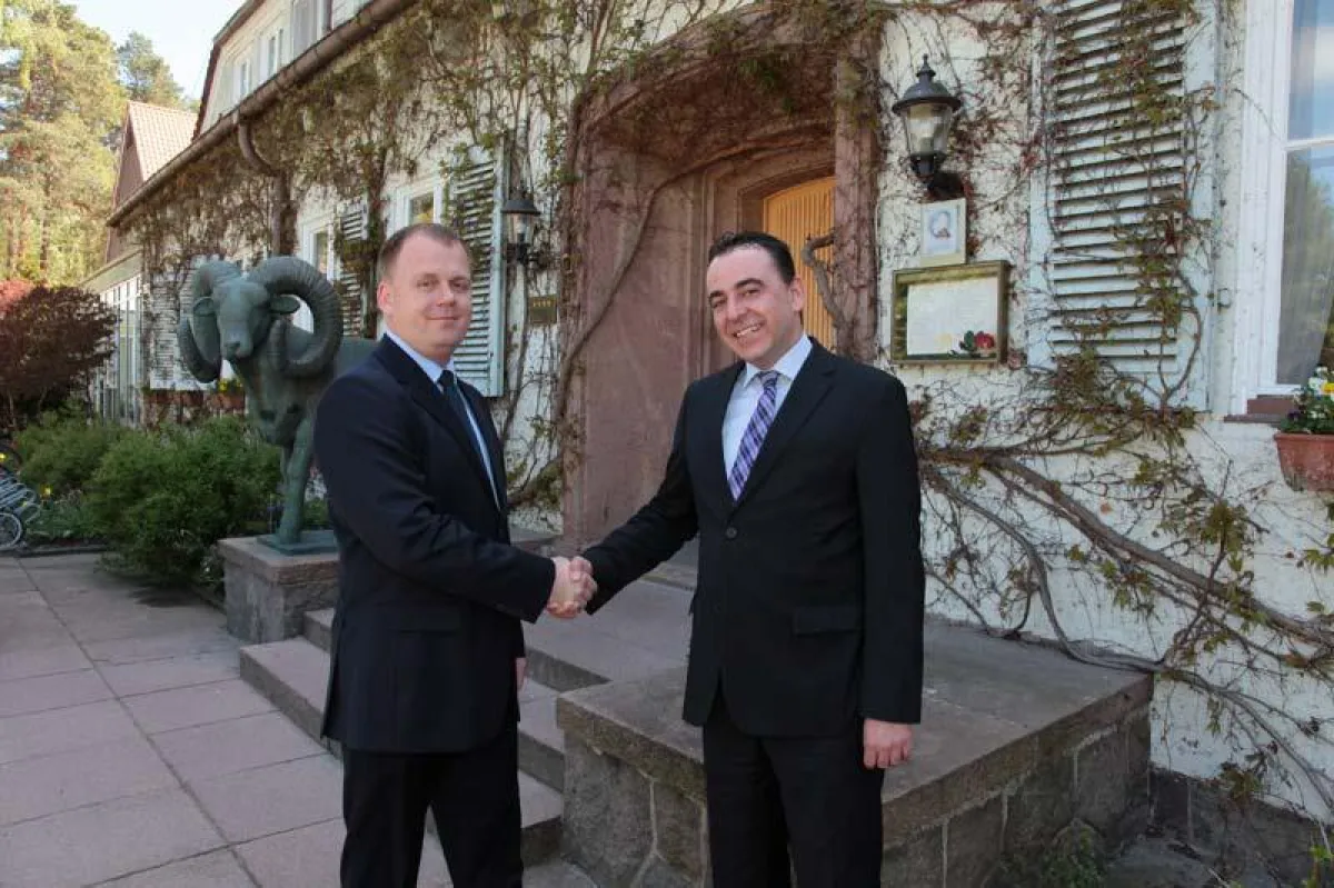 Die Hoteldirektoren Thomas Eick (l.) und Heiko Bader (r.) © Schober