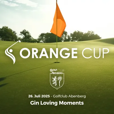 Bild: Cheers auf den ORANGE CUP - Ein Fest für Golfer und Gin-Liebhaber!