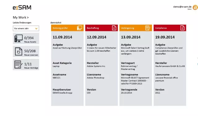 Bild: amando software: Professionelles Lizenzmanagement jetzt auch als App verfügbar