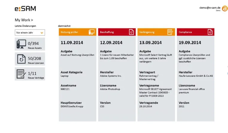 Bild: amando software: Professionelles Lizenzmanagement jetzt auch als App verfügbar