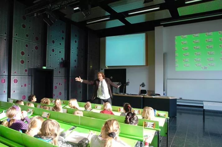 Bild: „Köpfchen gefragt“ - Viertklässler haben Spaß an Mathematik