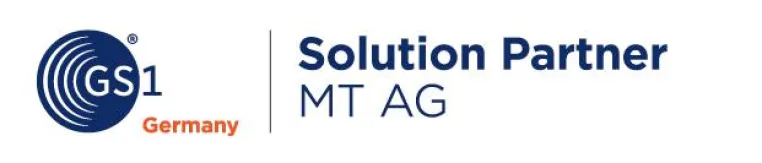 Die MT AG ist GS1 Germany Solution Partner Bild: Die MT AG ist GS1 Germany Solution Partner