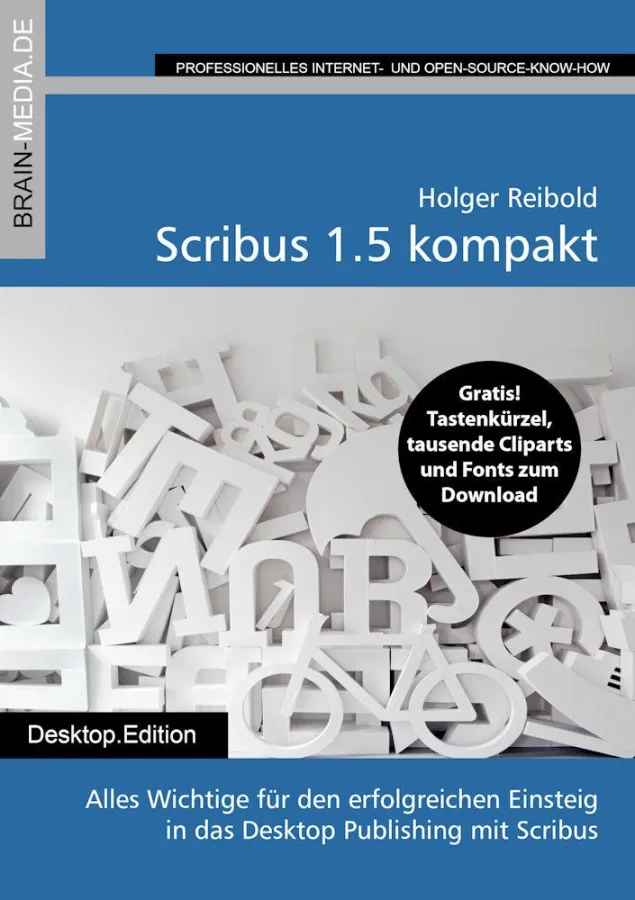 Scribus 1.5 kompakt - das Cover