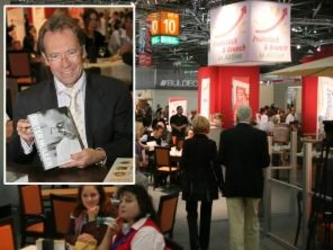 Sternekoch Dieter Müller auf der hogatec in Düsseldorf - Aktionsfläche 