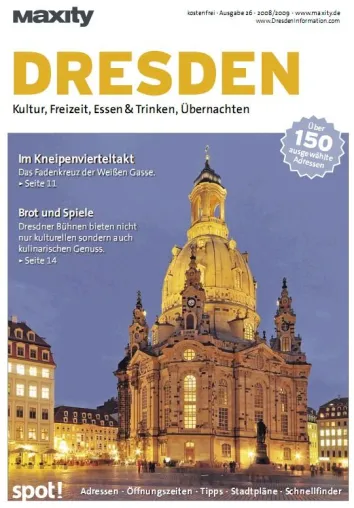 Bild: Das Beste empfehlen - Dresdenführer in seiner 26. Auflage erschienen