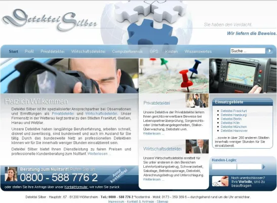 Bild: Adressermittlung durch Detektei Silber