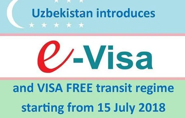 Bild: Bestimmungen über das elektronische Einreisevisum der Republik Usbekistan