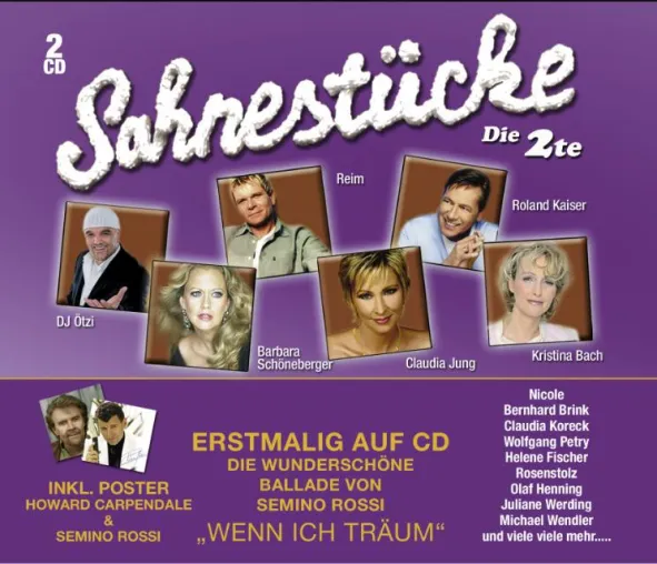 Bild: Various Artists "Sahnestücke - Die Zweite"