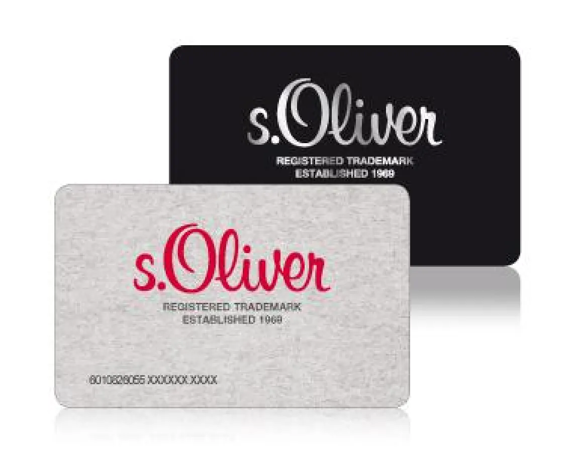 Maßarbeit für die Kundenbindung: s.Oliver setzt neue Gutscheinkarte von easycash Loyalty Solutions e