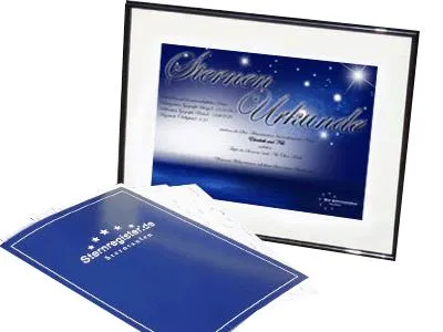 Bild: Sterntaufe als Weihnachtsgeschenk gefragt