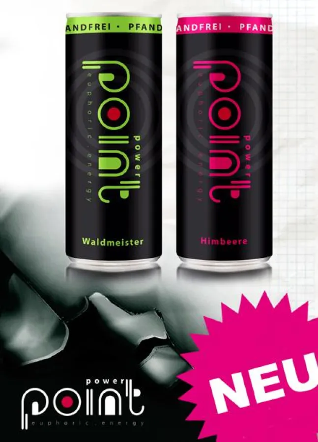 Power Point Waldmeister und Himbeere