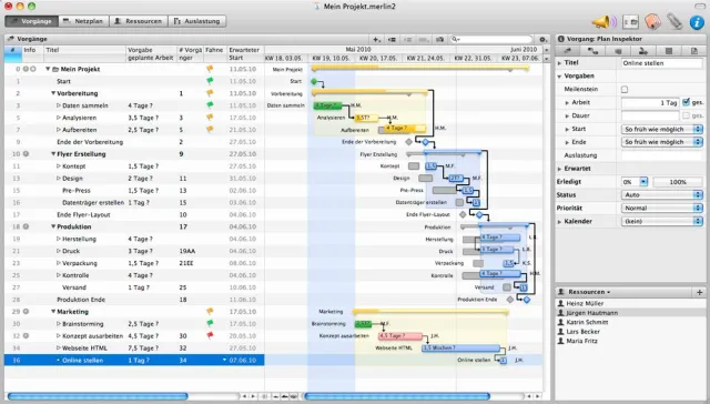 Bild: Merlin 2.9.10 ist sicher und bereit für die neusten Entwicklungen im Projektmanagement am Mac
