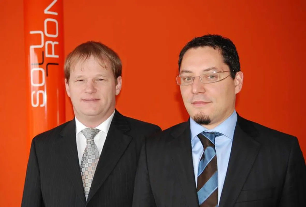 Dipl. Ing. Wieland Scheuerle und Dipl. Volksw. Stefan Knapp