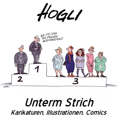 Bild: Berliner Karikaturistin HOGLI mit Sonderschau im Cartoonmuseum Brandenburg