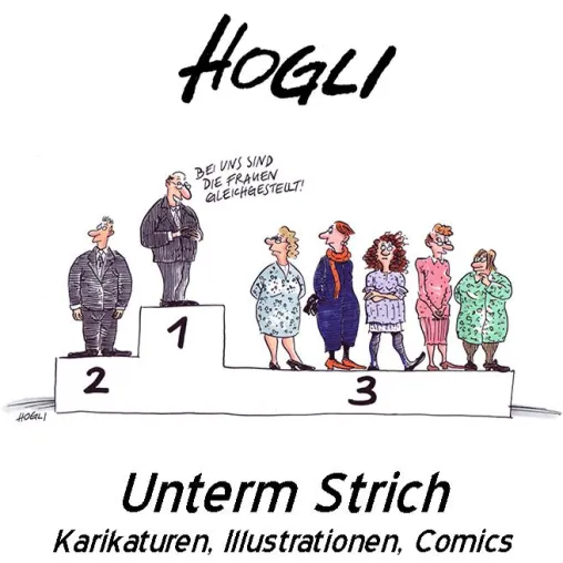 Bild: Berliner Karikaturistin HOGLI mit Sonderschau im Cartoonmuseum Brandenburg