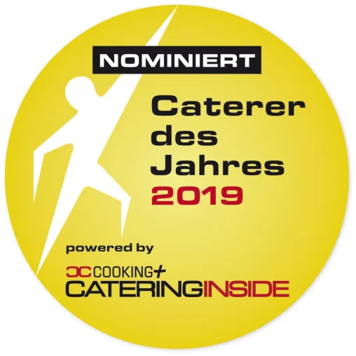 FLORIS Catering erhält Nominierung zum Caterer des Jahres 2019 Bild: FLORIS Catering erhält Nominierung zum Caterer des Jahres 2019