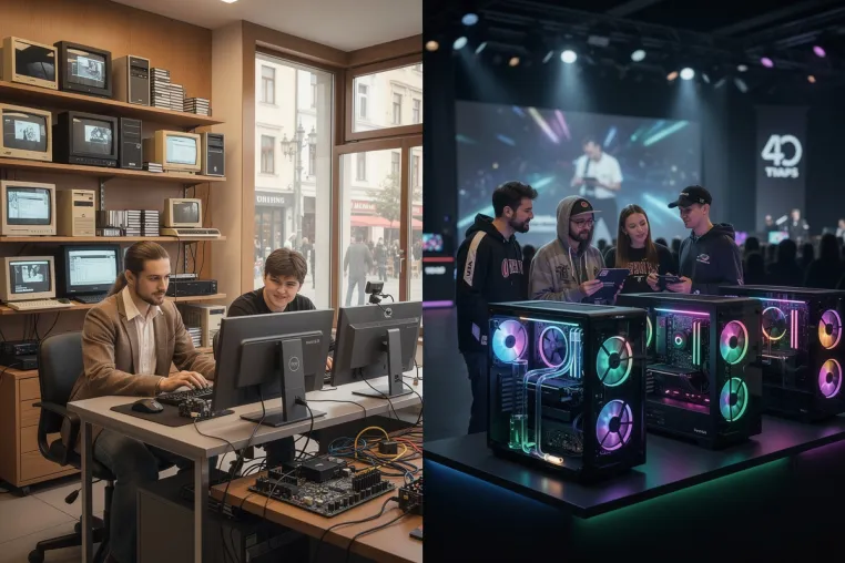 40 Jahre HI-TECH for Gamers: Vom Linzer Computerladen zur Gaming-Hardware-Marke Bild: 40 Jahre HI-TECH for Gamers: Vom Linzer Computerladen zur Gaming-Hardware-Marke