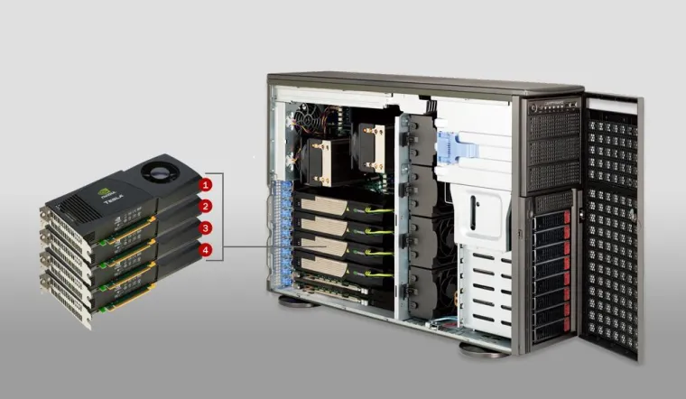 Bild: Happyware präsentiert GPU Supercomputer auf der Intel® Channel Conference 2-2009 im Oktober