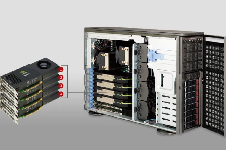 Bild: Happyware präsentiert GPU Supercomputer auf der Intel® Channel Conference 2-2009 im Oktober
