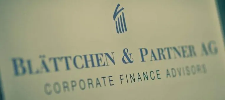 Bild: Corporate Finance-Spezialist BLÄTTCHEN & PARTNER AG engagiert sich für soziale Projekte