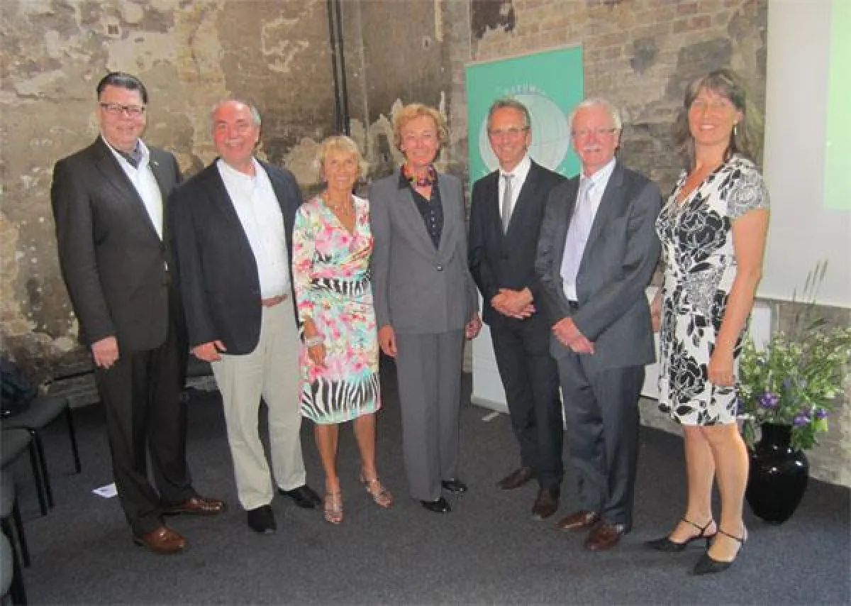 NATUM-Vorstand mit Prof. Michalsen, Dr. Albring und Dr. Chrubasik