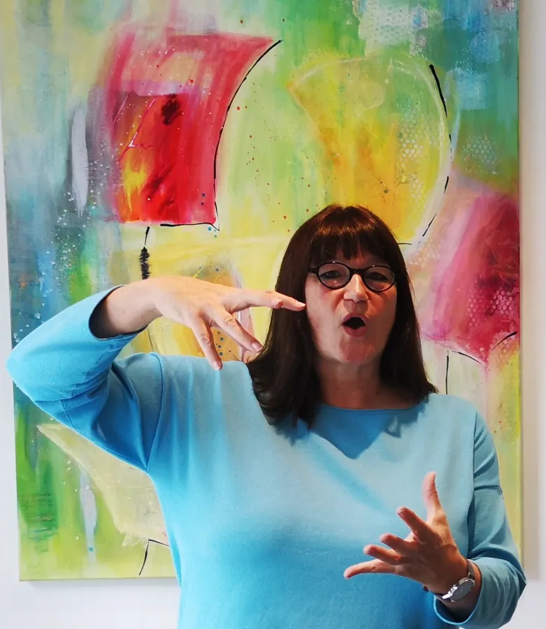 Brigitte Mayer, Sprechcoach und Rundfunkmoderatorin (© Brigitte Mayer)