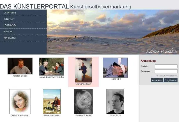 Bild: Künstlerselbstvermarktung - Edition Westküste