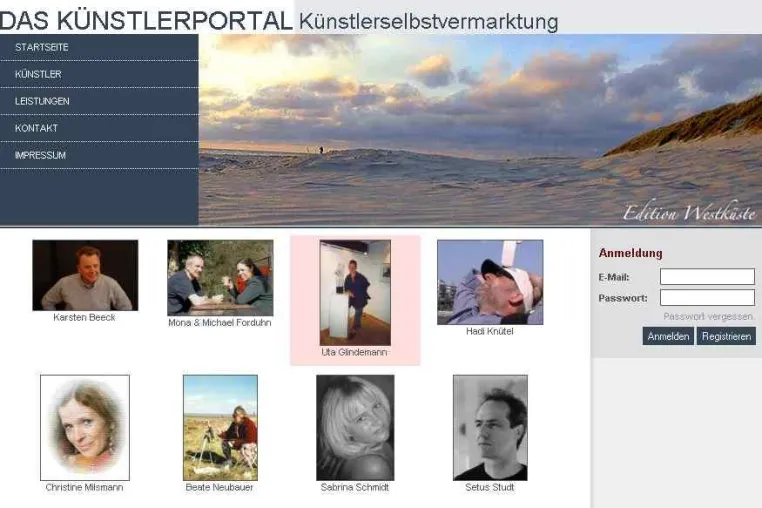 Bild: Künstlerselbstvermarktung - Edition Westküste