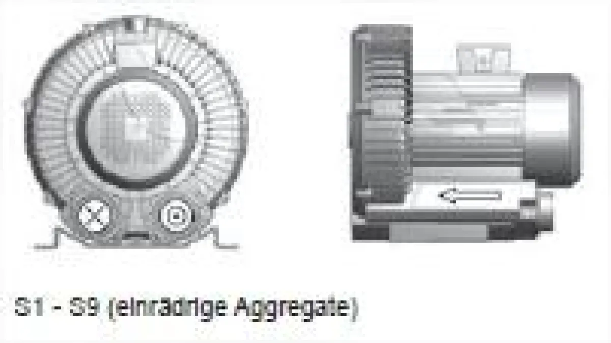 Einrädriger Seitenkanalverdichter