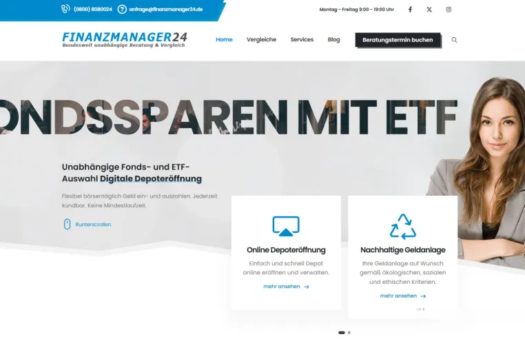 Neue Anlaufstelle für ETF-Anleger – fondssparen-etf.de Bild: Neue Anlaufstelle für ETF-Anleger – fondssparen-etf.de